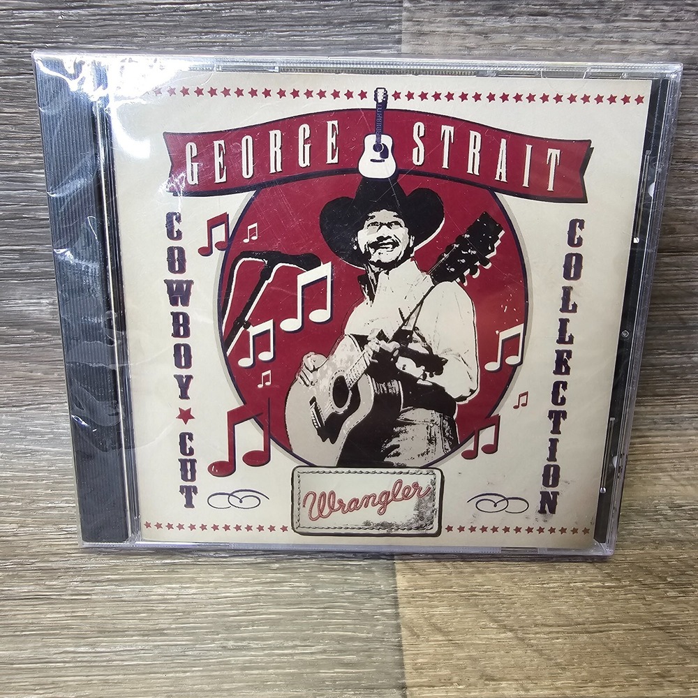 George Strait Cowboy Cut Collection Wrangler Brand New Sealed Cd